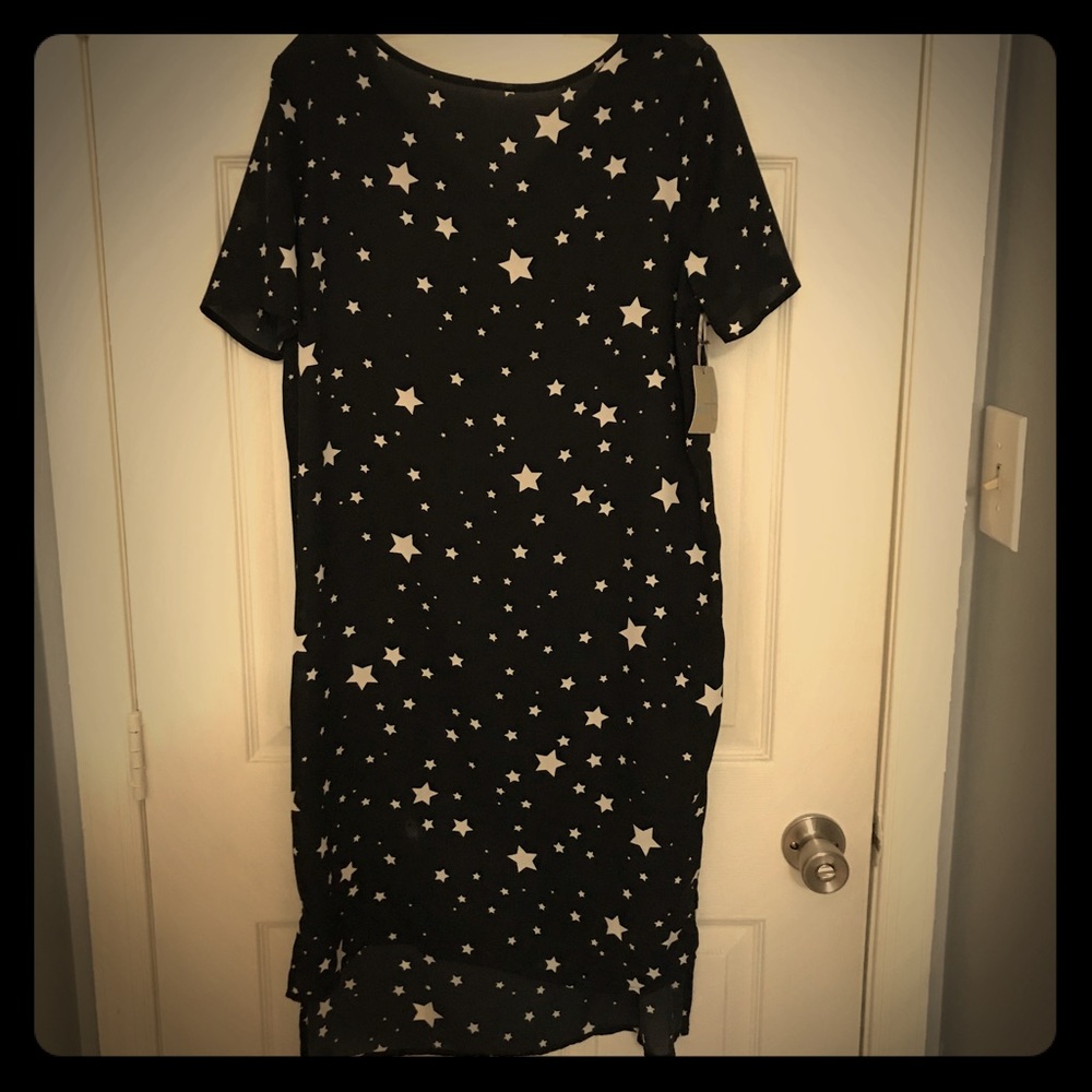 Black & White Star Dress